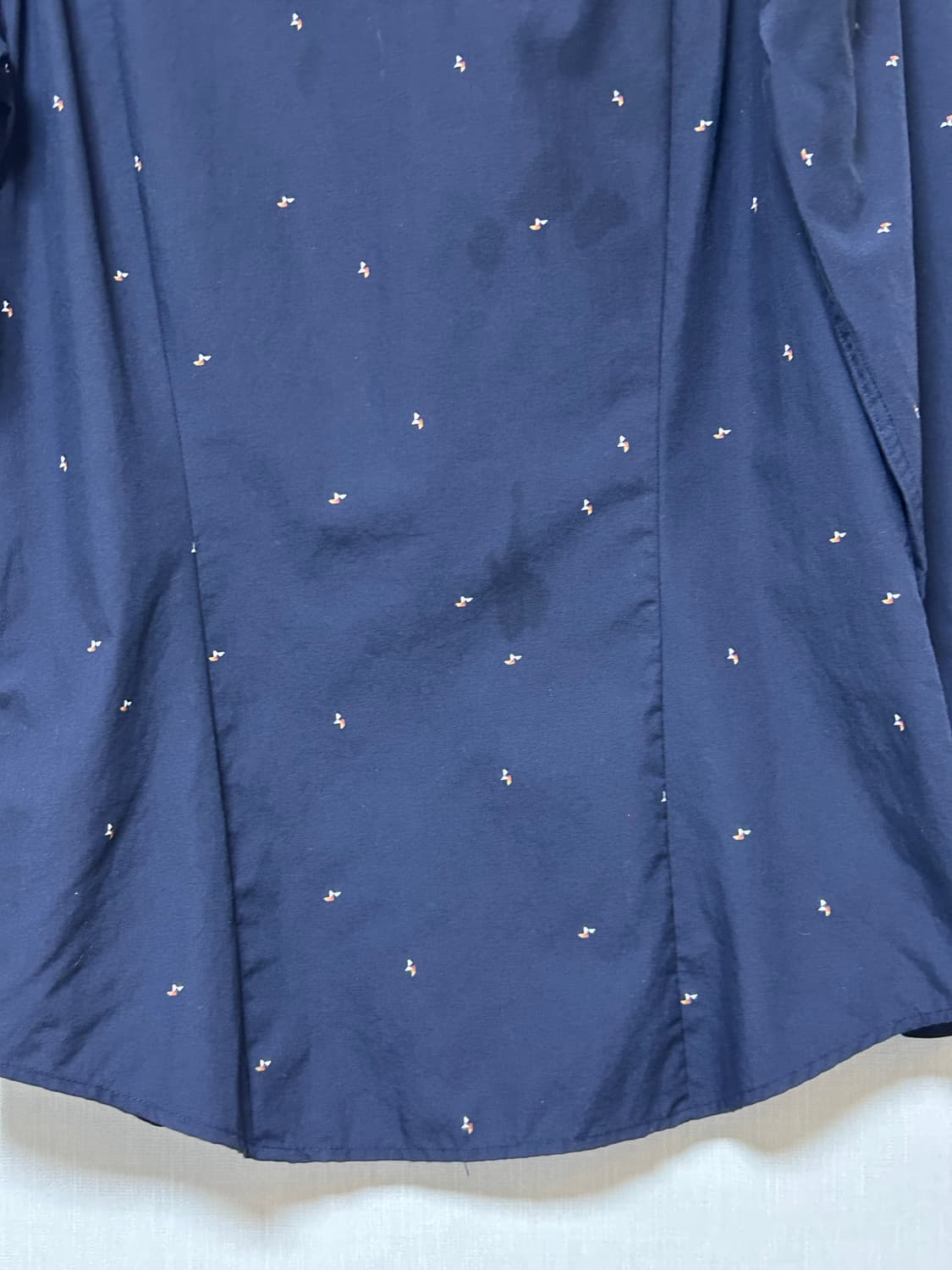 H&M 남성 네이비 패턴 셔츠 상품이미지6