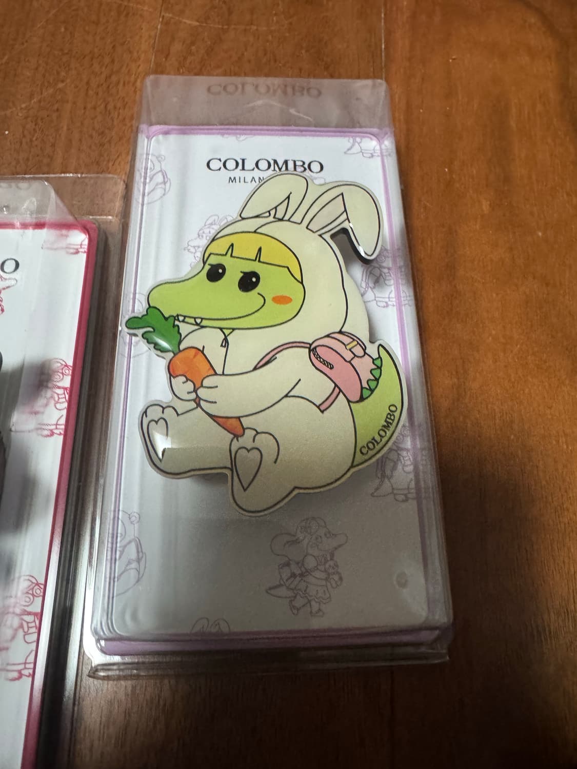 정품새제품 악어명품 브랜드 콜롬보 핸드폰 그립톡 3종 상품이미지4