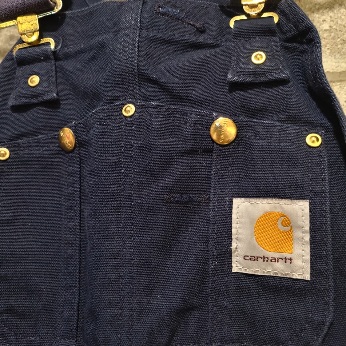 칼하트 R01 덕빕 오버롤 32X30 상품이미지3