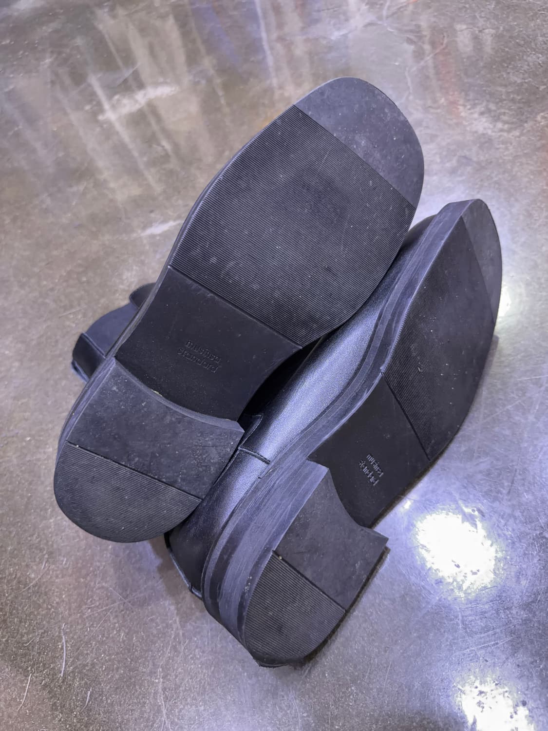 무신사스탠다드 스퀘어 라운드토 첼시부츠 275 상품이미지8