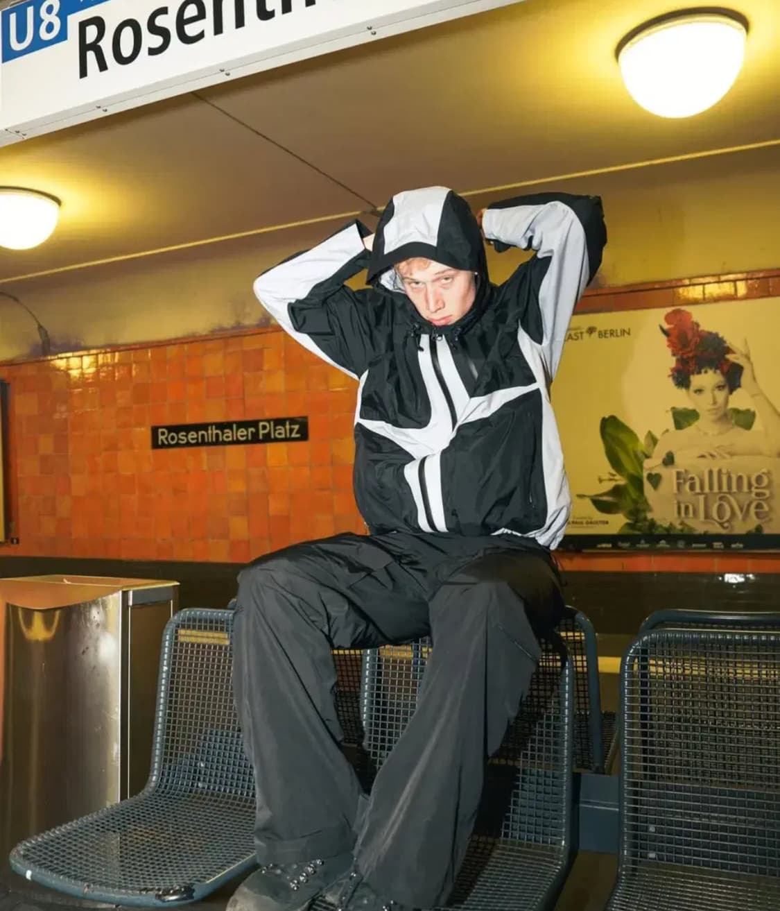 YEO 와이이오 블랙 그레이 스타 쉘 파카  상품이미지3