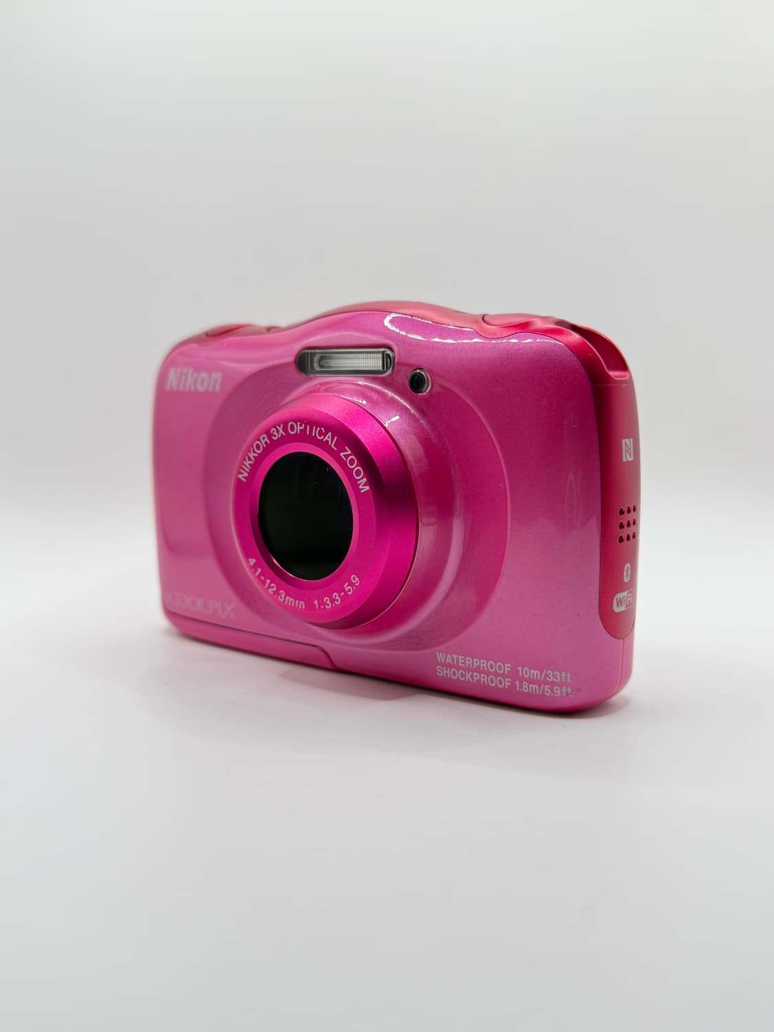 니콘 쿨픽스 w100 핑크 빈티지디카 디지털카메라 상품이미지3