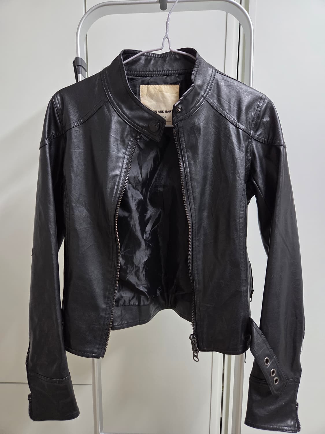 헤븐앤어스 양가죽 자켓 빈티지heavenandearth헬무트랭릭오웬스꼼데 상품이미지1