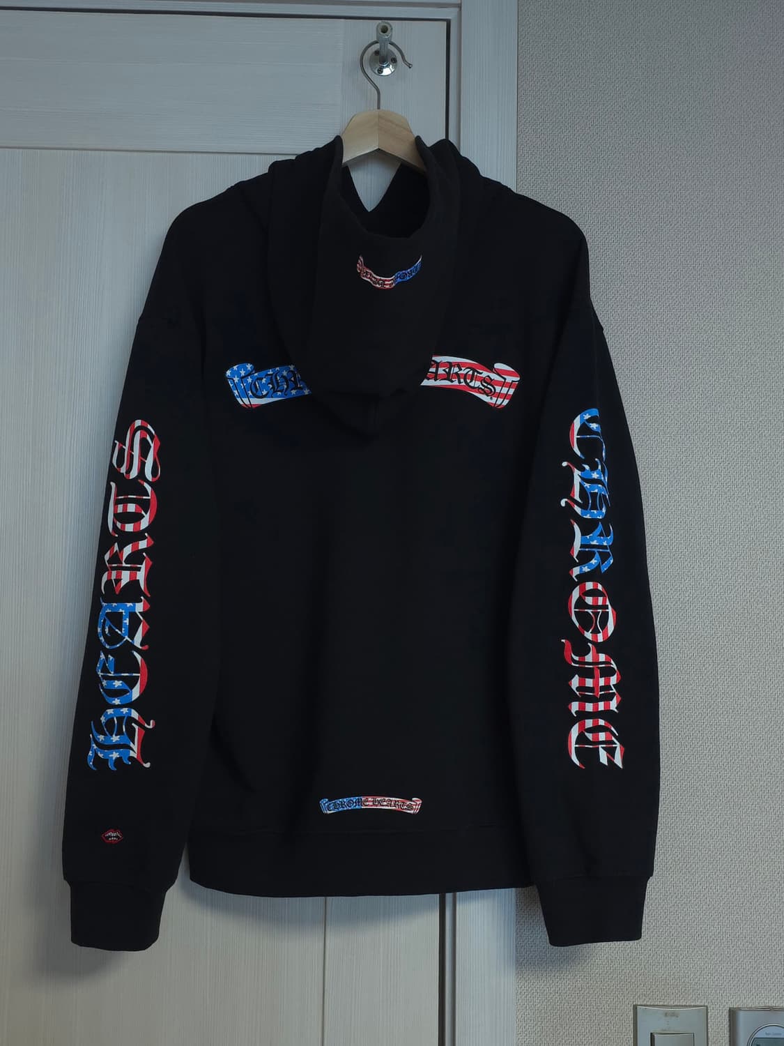 [XL] 크롬하츠 매티보이 아메리카 후드 블랙 상품이미지3