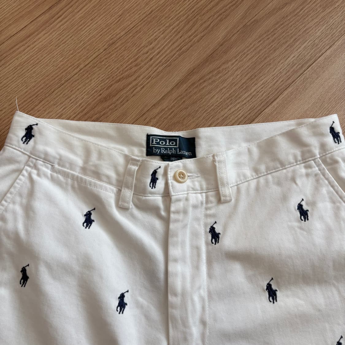 폴로 랄프로렌 화이트 포니 반바지 29 상품이미지2