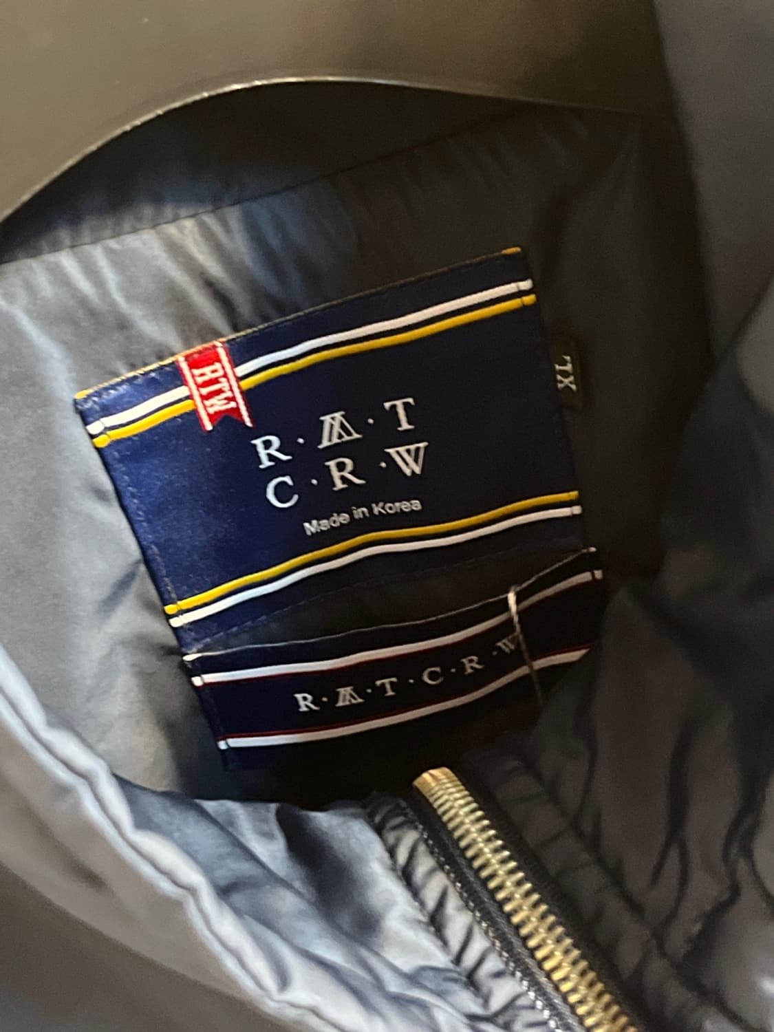 로맨틱크라운 올드스쿨 배색 윈드브레이커 자켓 (341) 상품이미지4