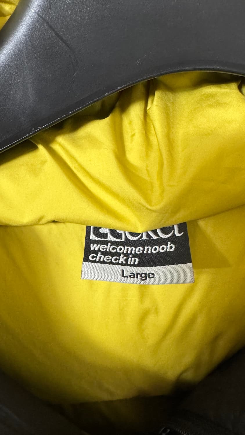 테켓 닷컴 다운 자켓 블랙 L 상품이미지4