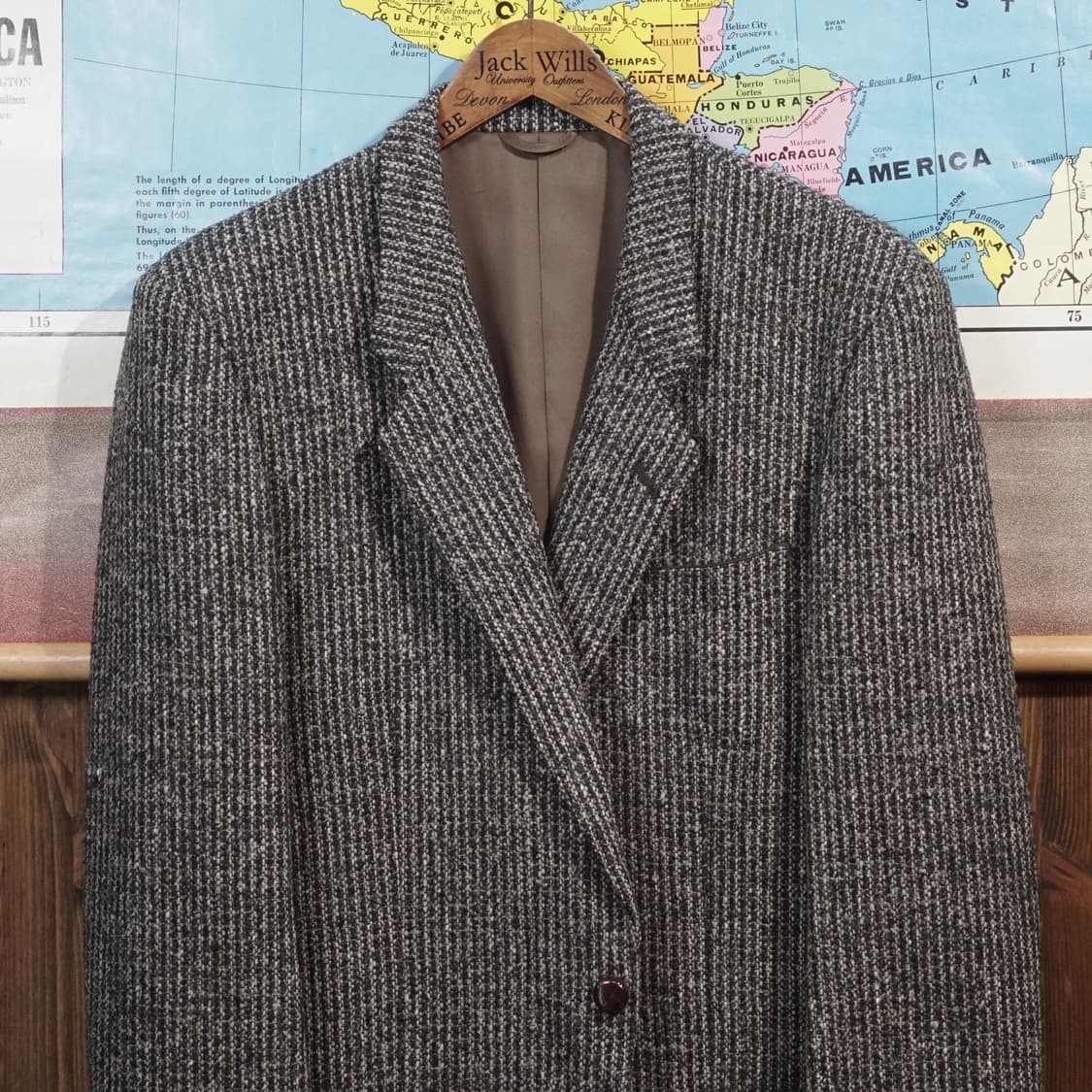 1990s 피에르가르뎅 윈드밀 네덜란드 트위드 자켓 상품이미지1