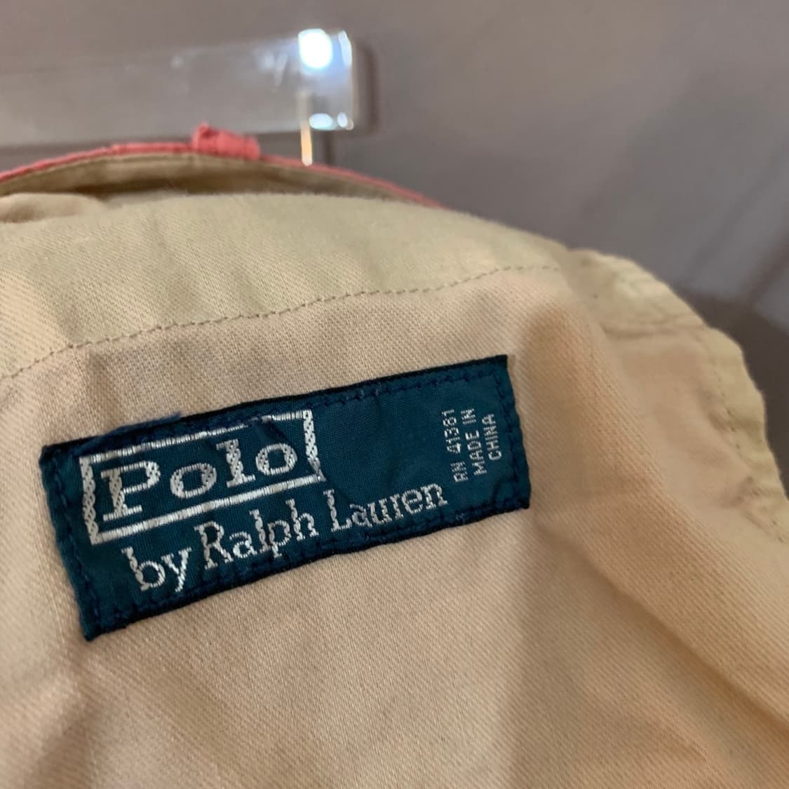 36인치 폴로랄프로렌 가먼트 다잉 워싱 핑크 카고 쇼츠 반바지 상품이미지7