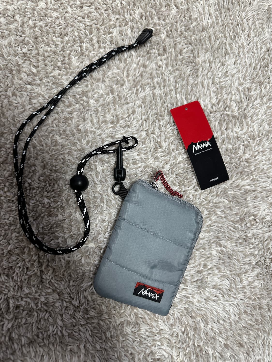 NANGA 난가 COIN PURSE 그레이 상품이미지6