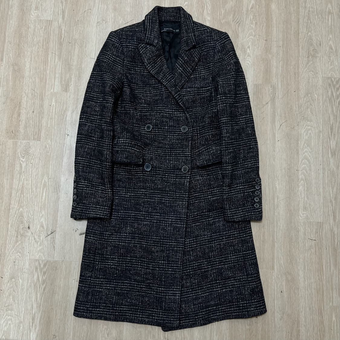 자라 우먼 여성 모직 더플 코트 XS/85  상품이미지1