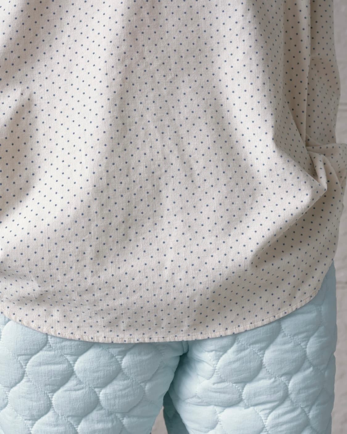 비아플레인 도트 블라우스 셔 상품이미지5