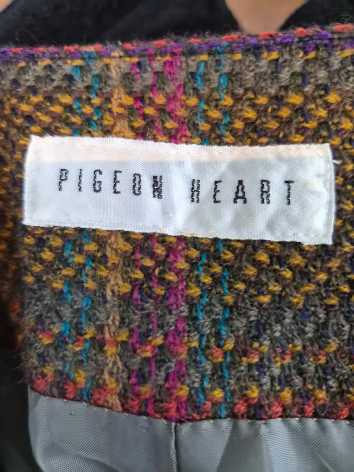 PIGEON HEART 울 100% 체크 자켓 상품이미지9