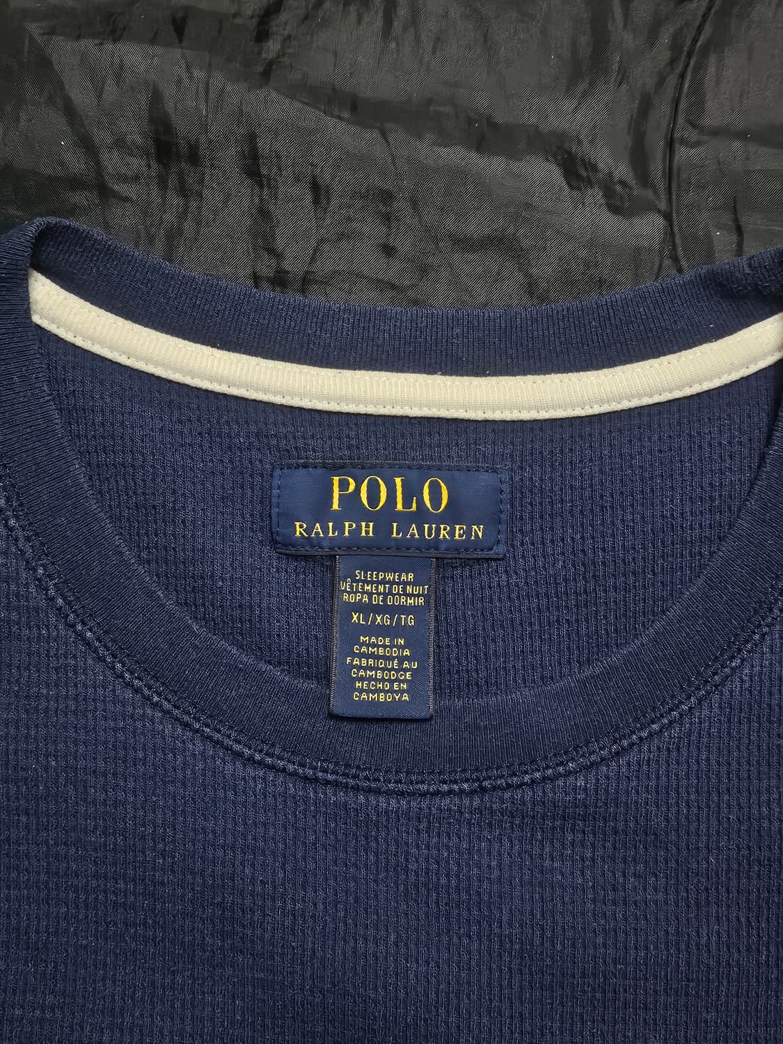 폴로 랄프로렌 와플 슬립웨어 롱슬리브 상품이미지3