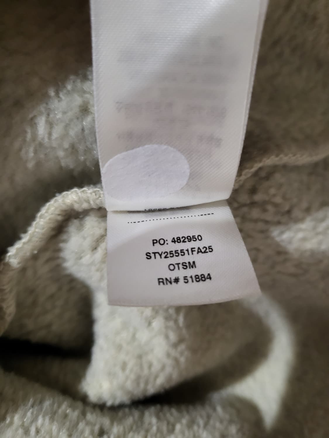 파타고니아 신칠라 스냅티 풀오버 오트밀 XL 상품이미지6