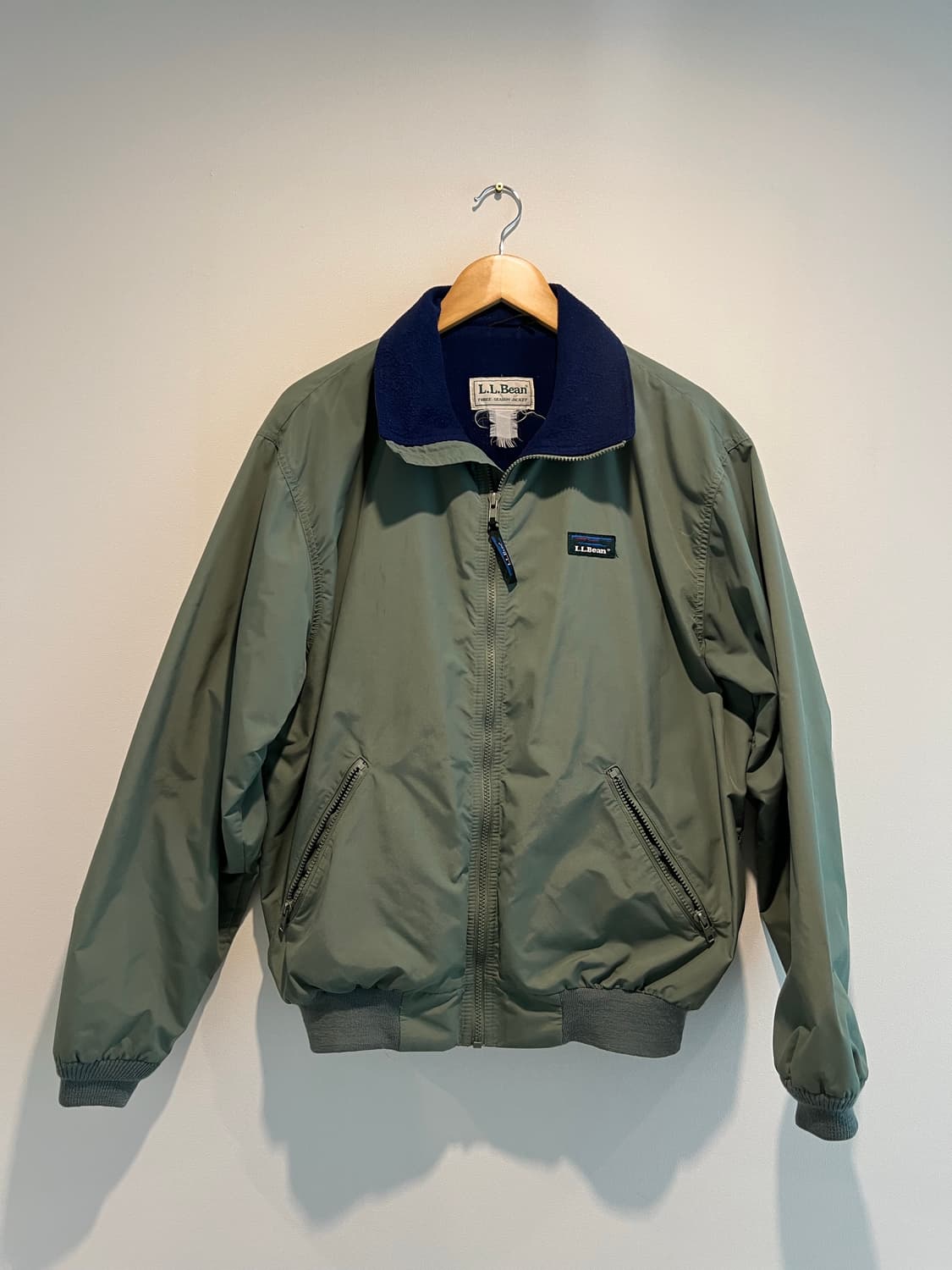 90s 엘엘빈 웜업자켓 L사이즈 판매 합니다 상품이미지1