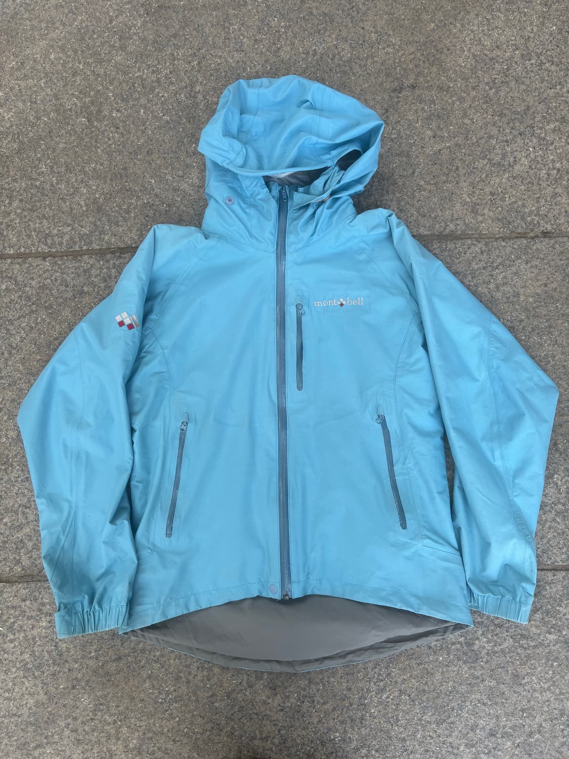 몽벨 일본판 스카이블루 바람막이 M 상품이미지1