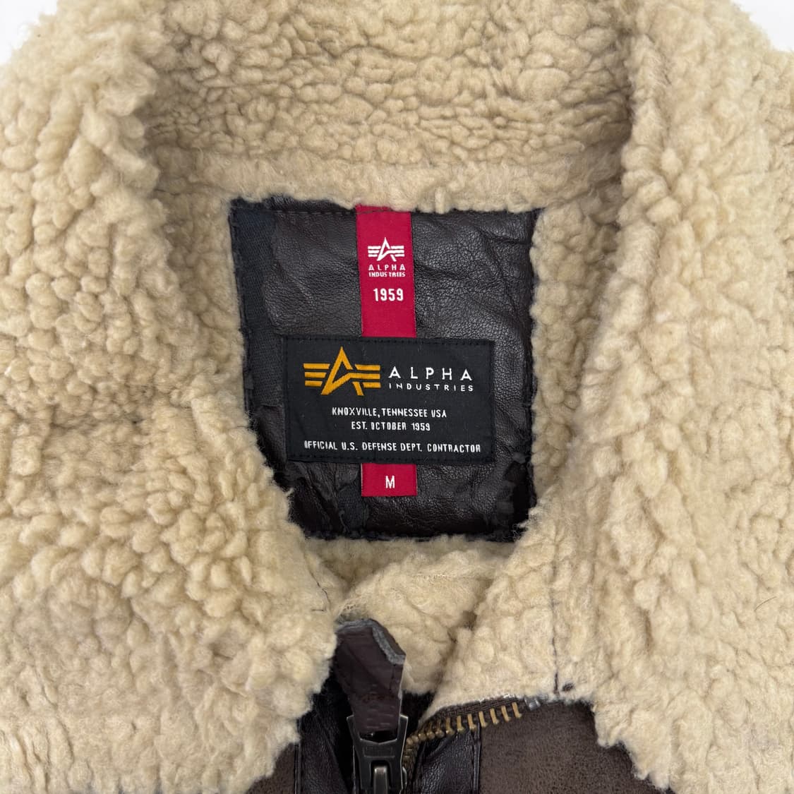 알파인더스트리 B-3 무스탕 M사이즈 상품이미지2