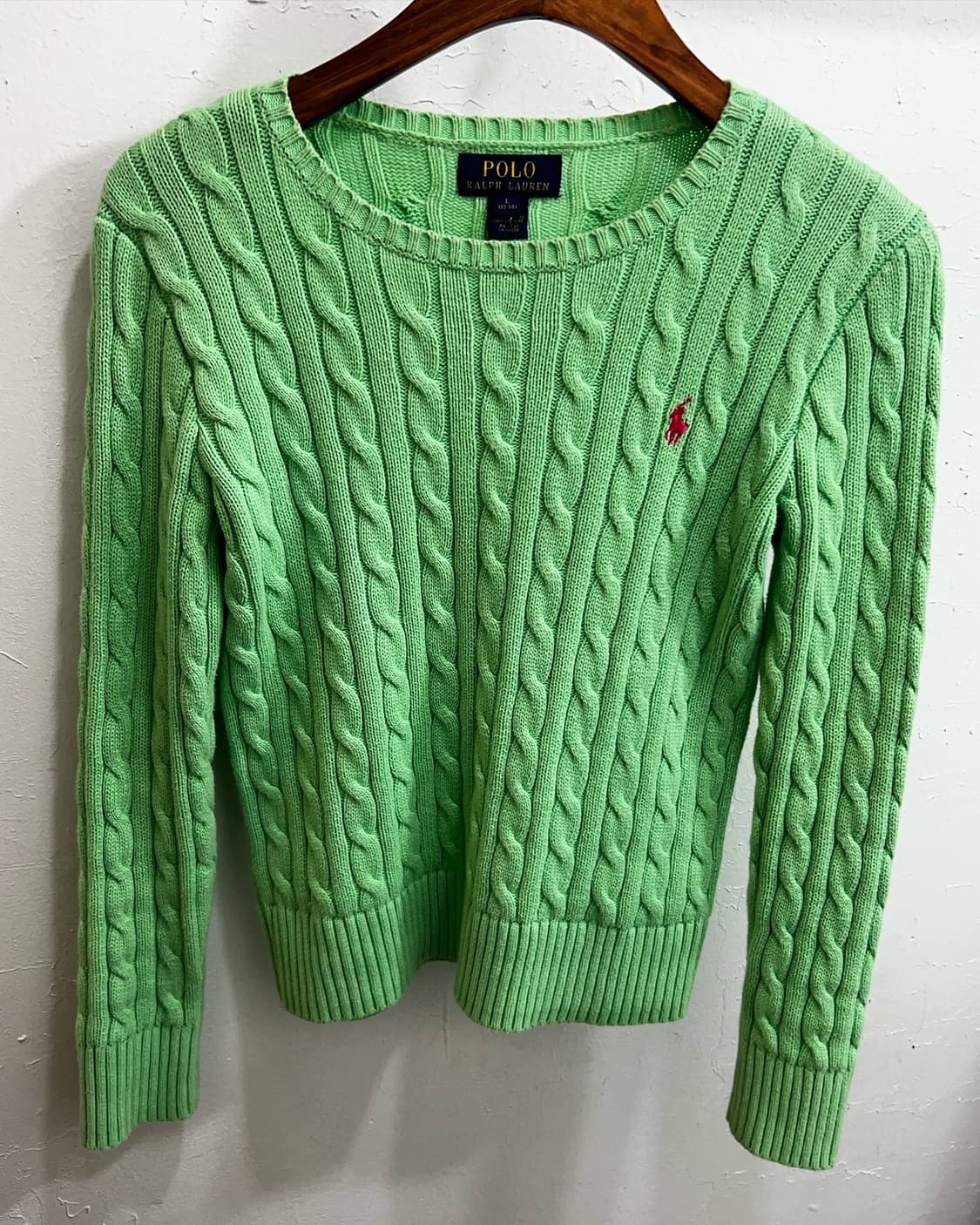 폴로 케이블 니트 상품이미지4