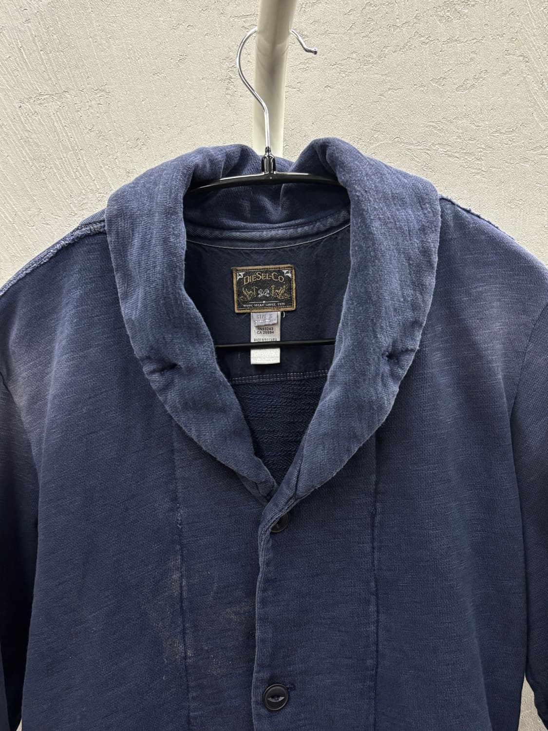 Diesel 디젤 워싱 가디건 S 상품이미지3