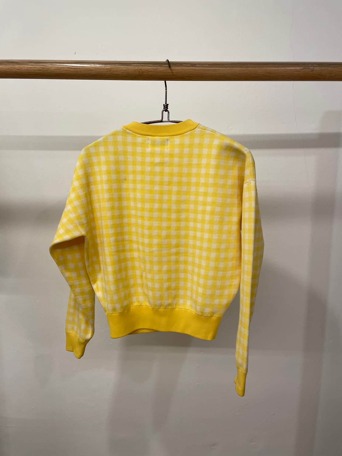 beams boy check cardigan 상품이미지3