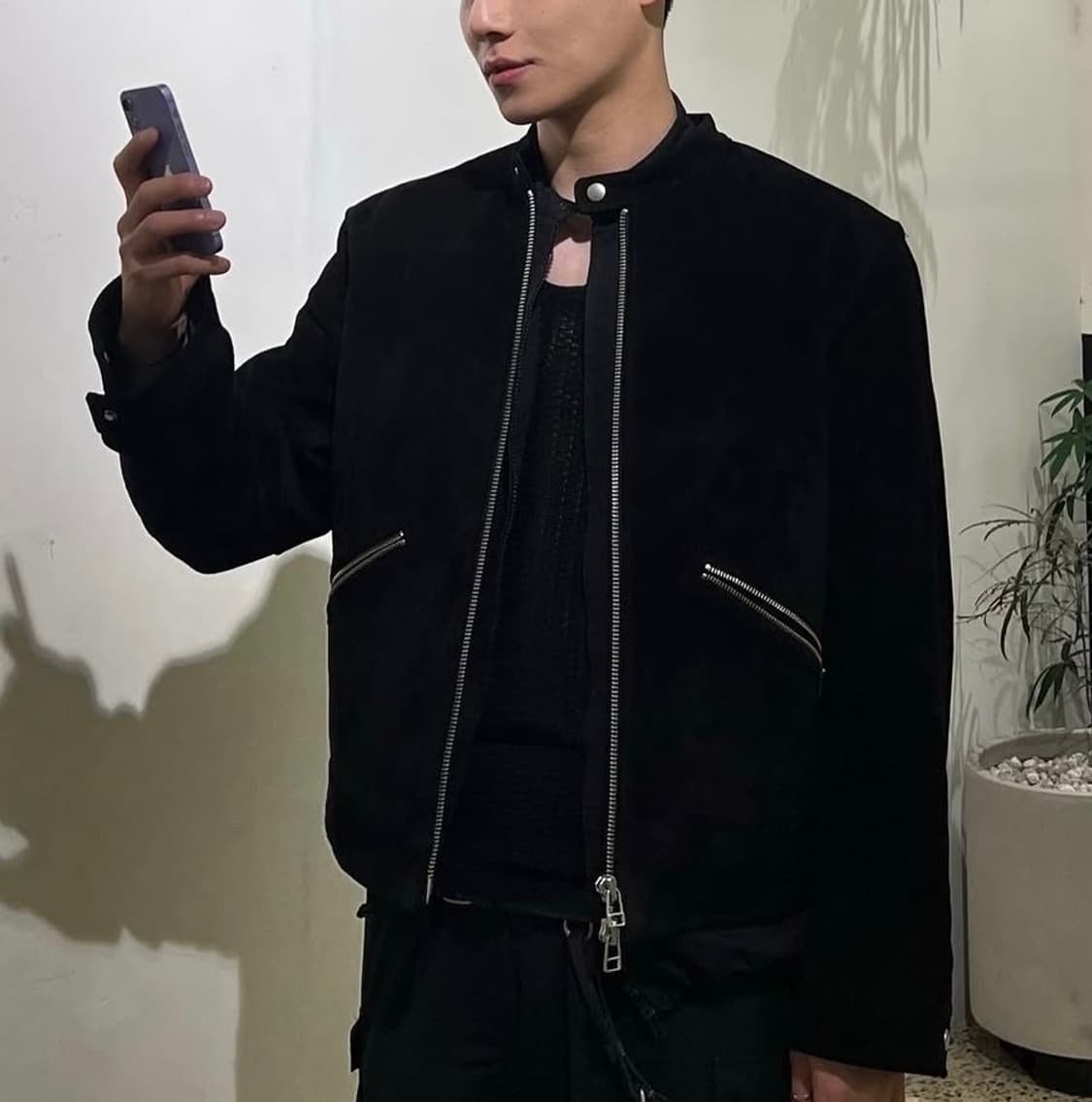 아트이프액츠 스웨이드 자켓 상품이미지1