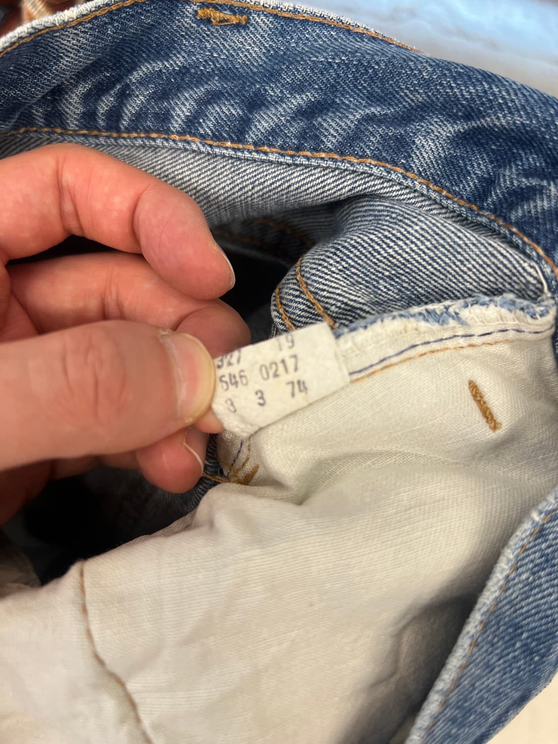 70s 리바이스 646 벨바텀 부츠컷 오렌지탭 상품이미지8