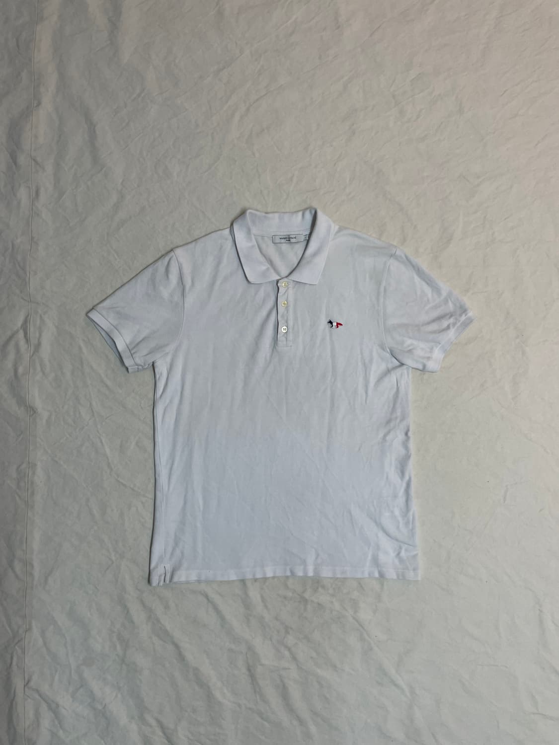 메종키츠네 카라 반팔티 상품이미지1