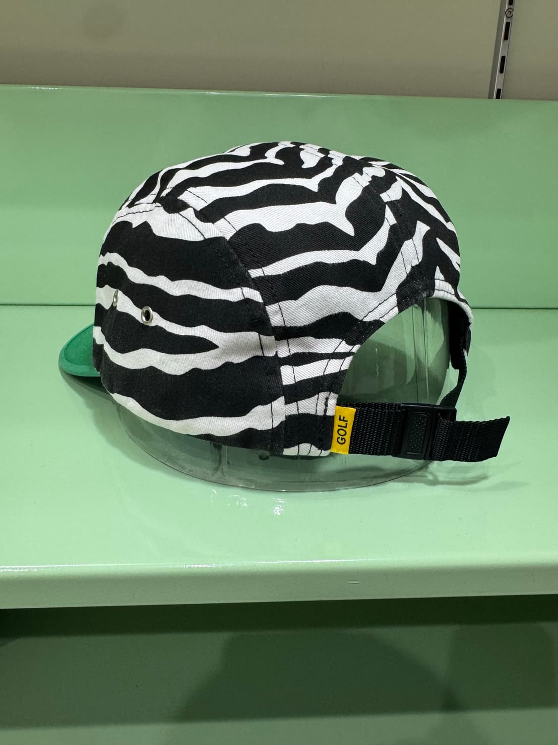 Golf wang 16fw zebra camp cap🧢 상품이미지4