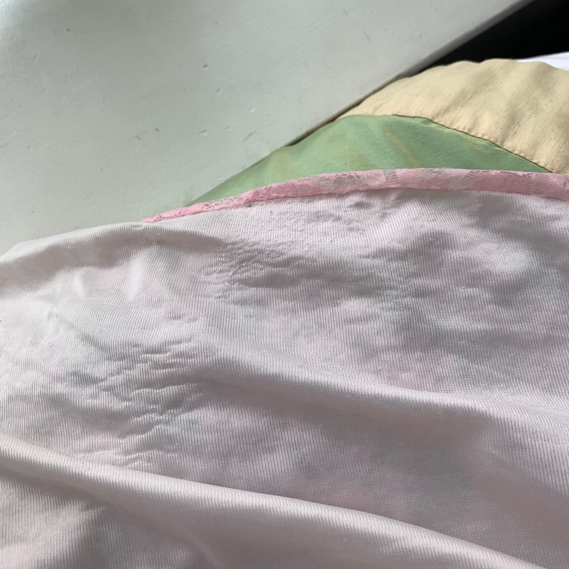 pink flower pattern slip 상품이미지4