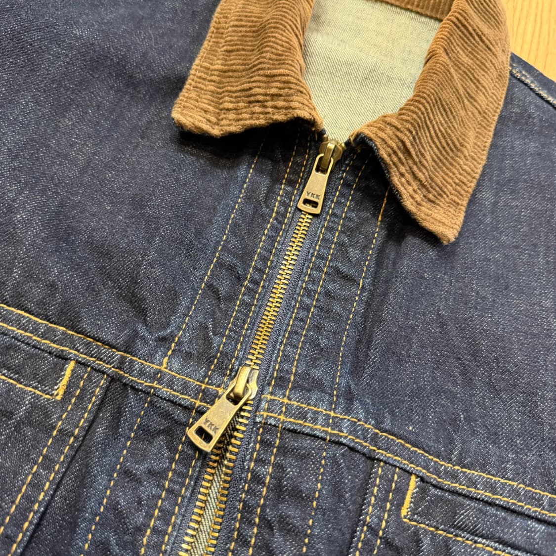 라퍼지스토어 클래식 하드 데님 트러커 자켓 상품이미지2