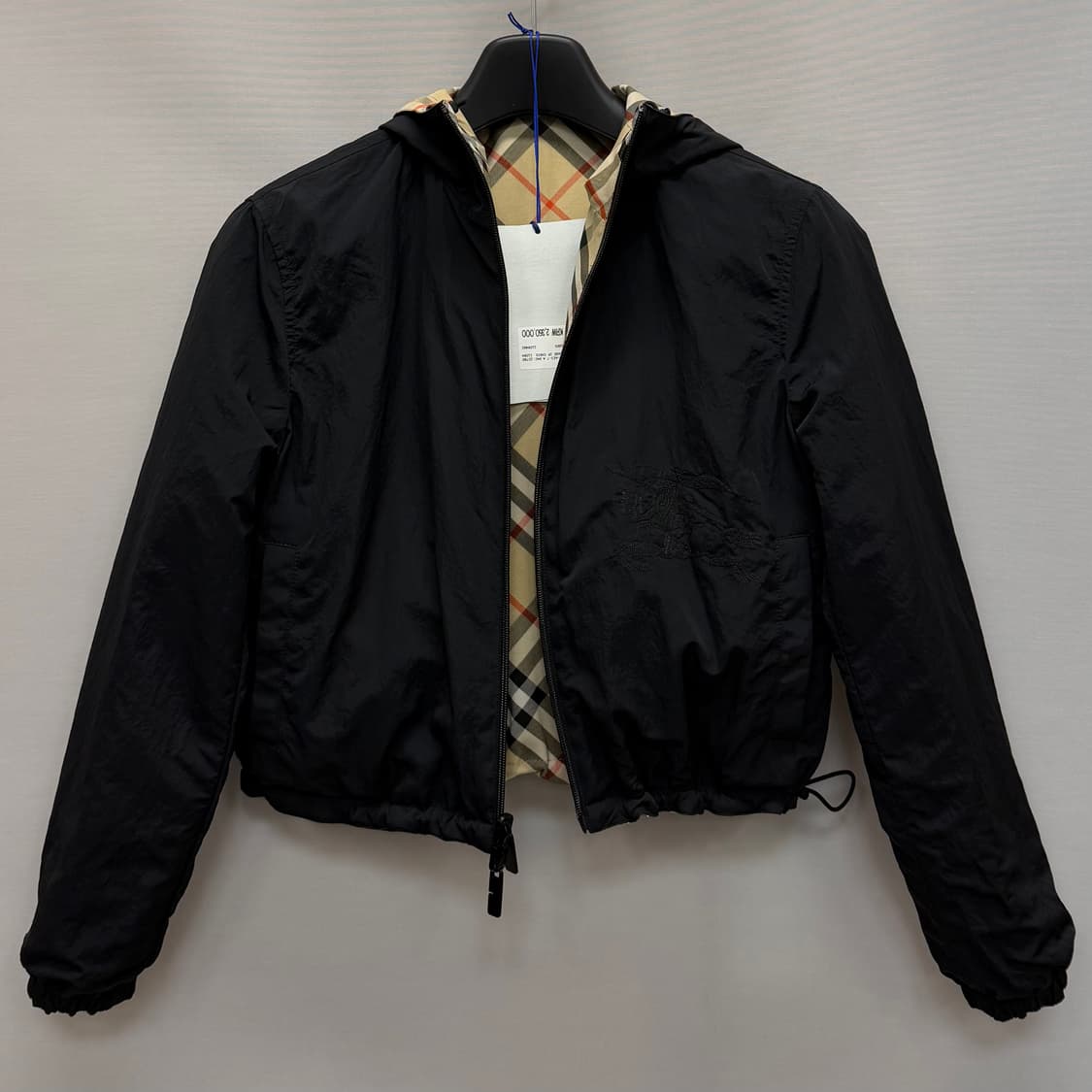 버버리 체크 리버시블  후드자켓 ( 44~55 ) 상품이미지3