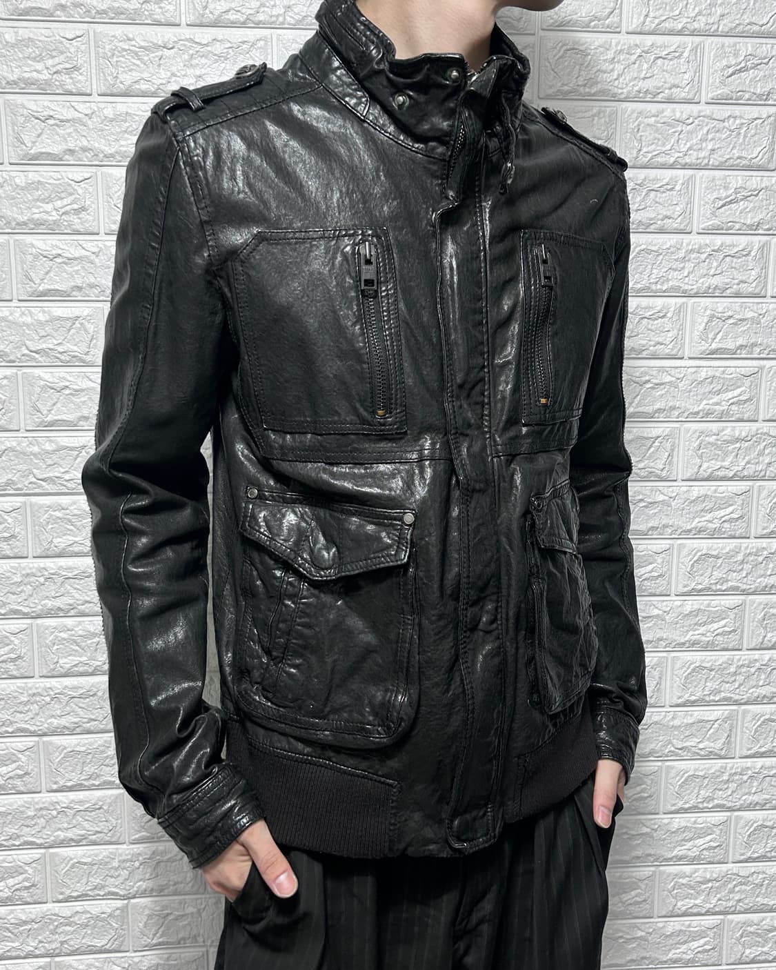 버커루 램스킨 유틸리티 자켓 상품이미지2