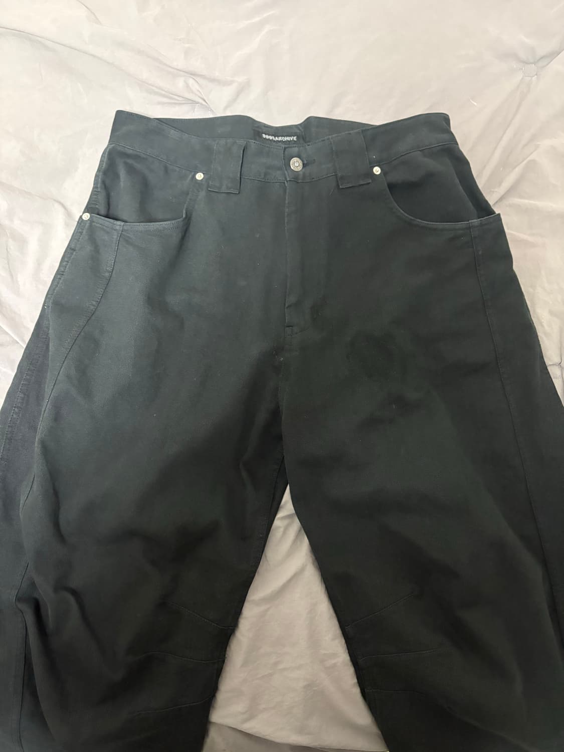 9999아카이브 테크니컬 커브드 팬츠 3 상품이미지1