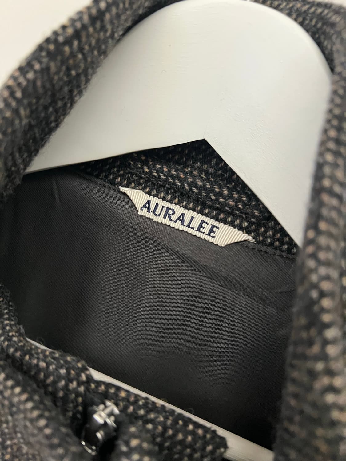 오라리 하이넥 트위드자켓 상품이미지3