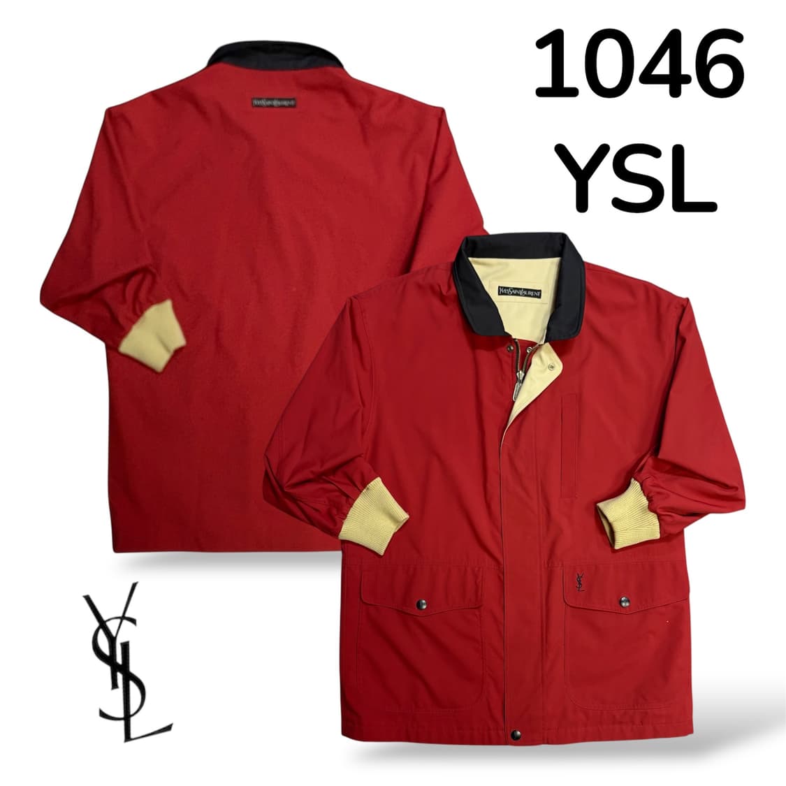 YSL 레드 블루종 XL 상품이미지1