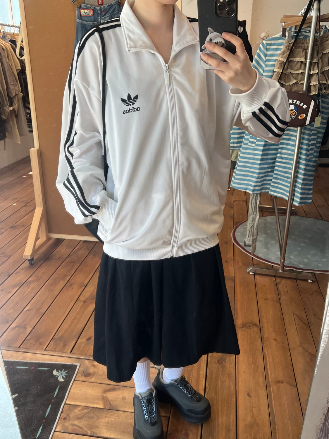 아디다스 90s 흰검 져지  상품이미지2