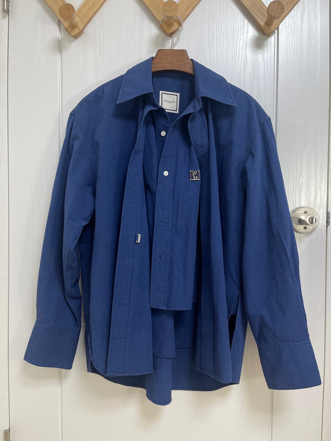 우영미 23fw 데님 자켓 상품이미지1