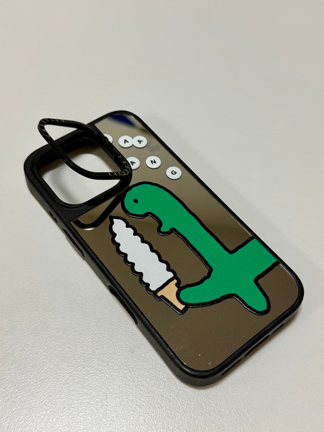 케이스티파이 아이폰 16프로 스탠드 미러 링 케이스 상품이미지3