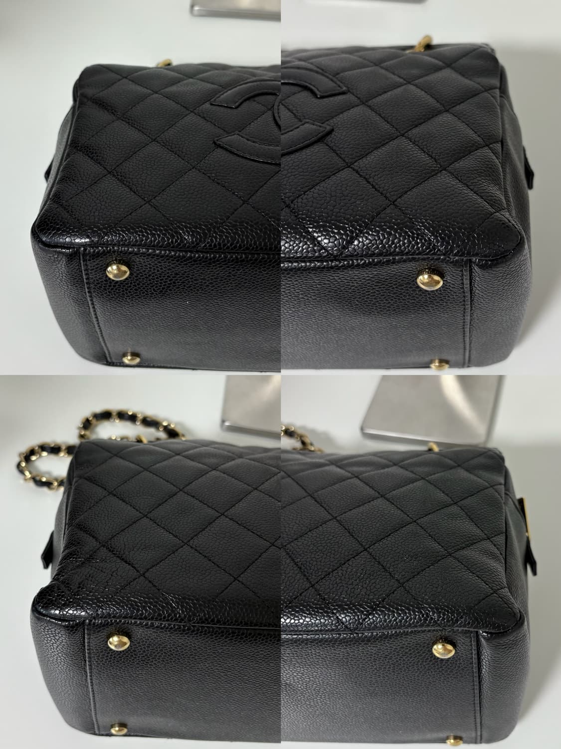 샤넬 체인 정방백 블랙 상품이미지8
