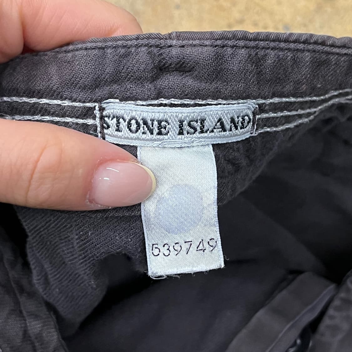 [정품/50] 스톤아일랜드 다크 브라운 면바지 b16 상품이미지4