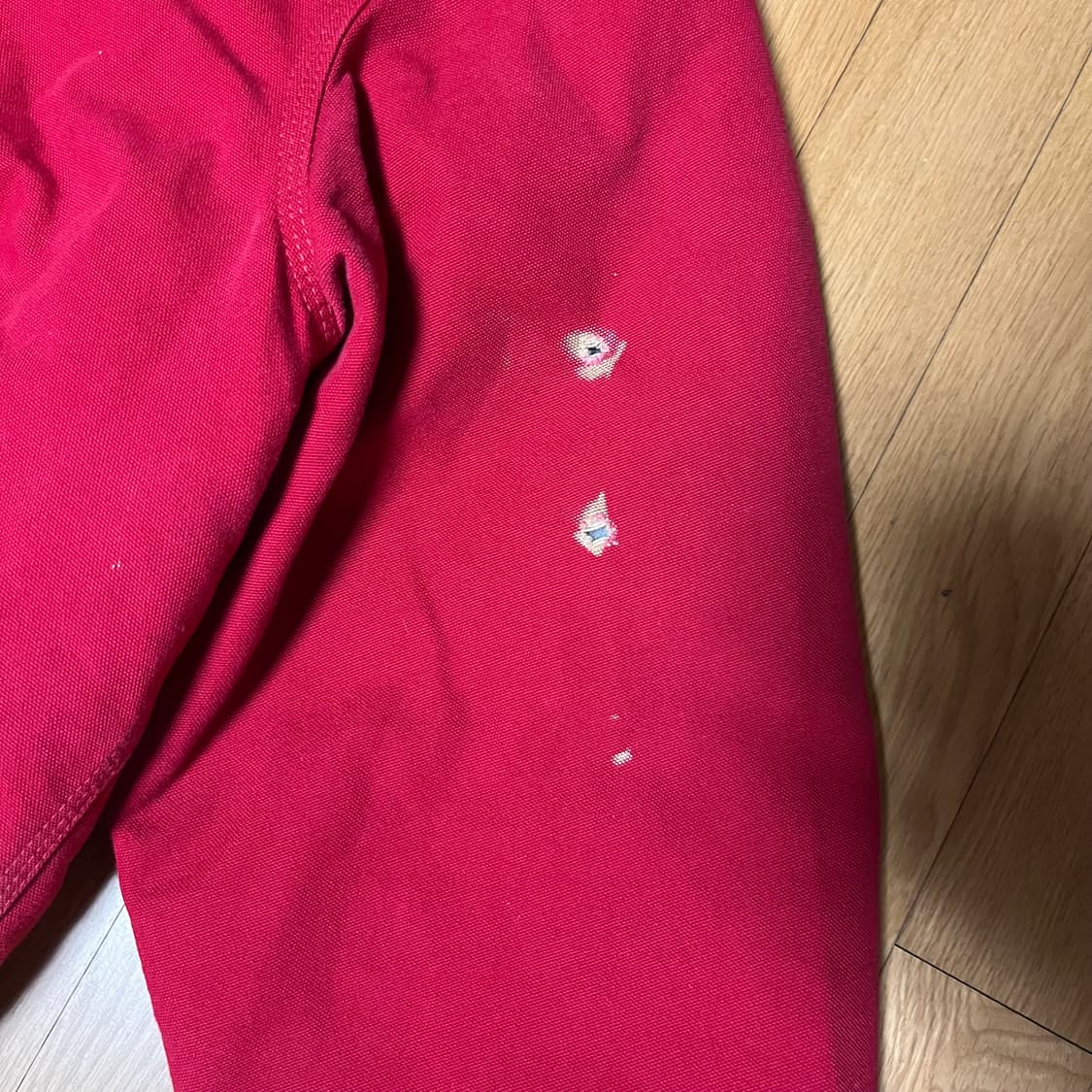 [XL] 90s 빈티지 칼하트 JQ1000 액티브 자켓 레드 상품이미지3