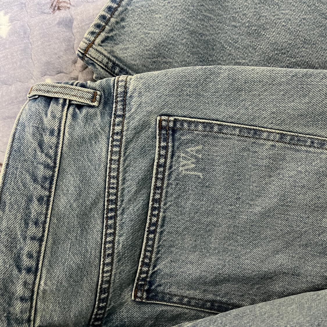 [33] 유니클로 JW앤더슨 스트레이트 진 / 63 Blue 상품이미지3