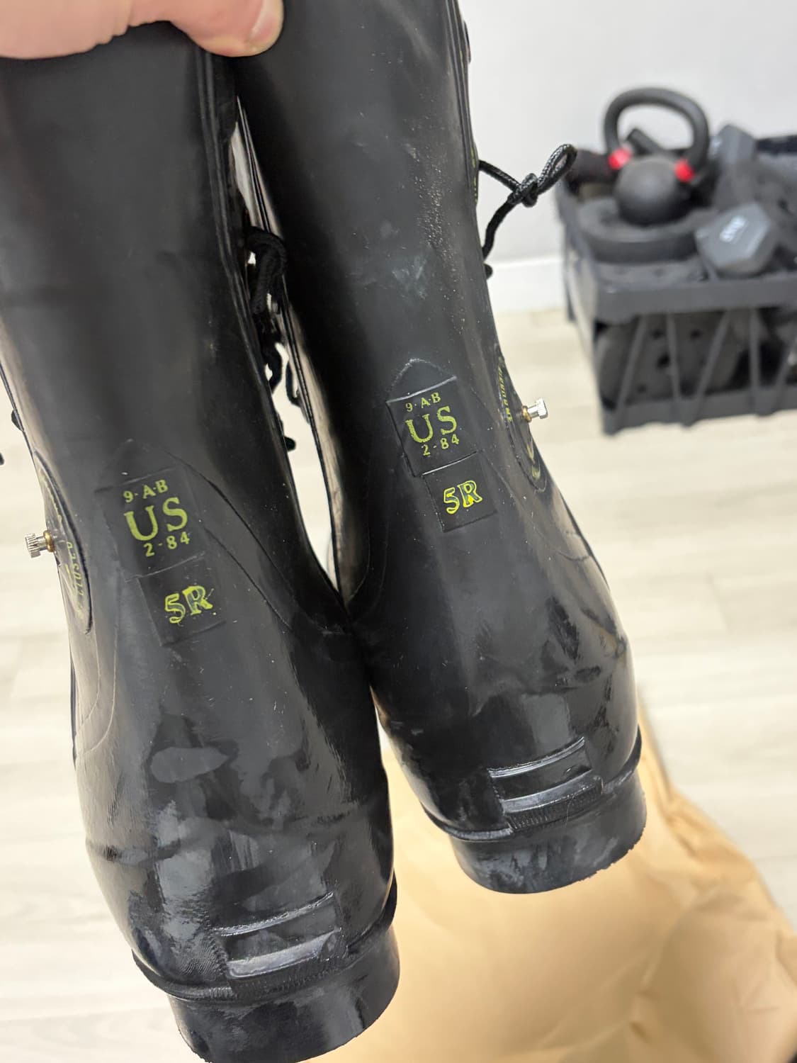 버니부츠 블랙 (미키마우스 부츠) US9R 2-84 (255-260) 상품이미지6