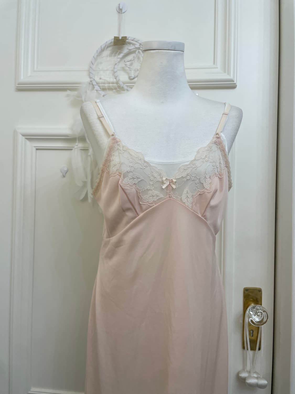 white&coral lovely slip set 상품이미지10