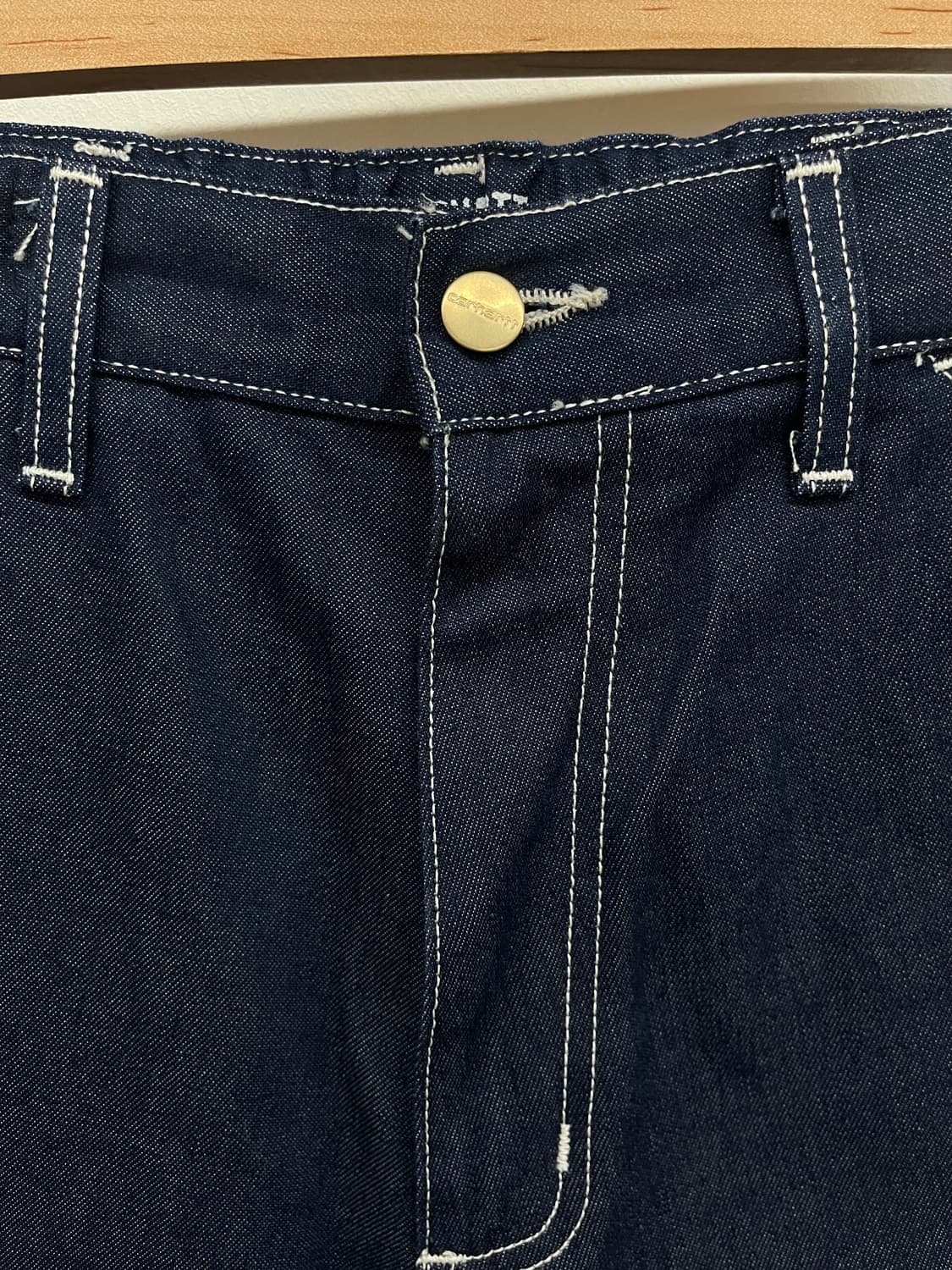 칼하트 WIP 심플 팬츠 28/32 데님 남녀공용 정품 상품이미지5