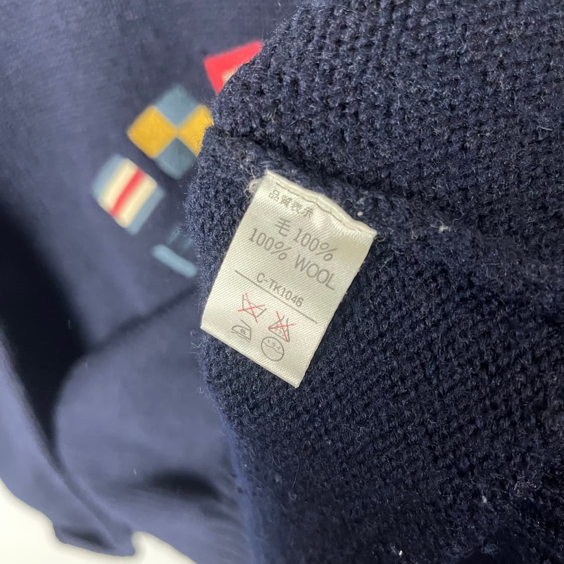 [Faconnable] 파쏘나블 로고자수 울 니트 상품이미지6