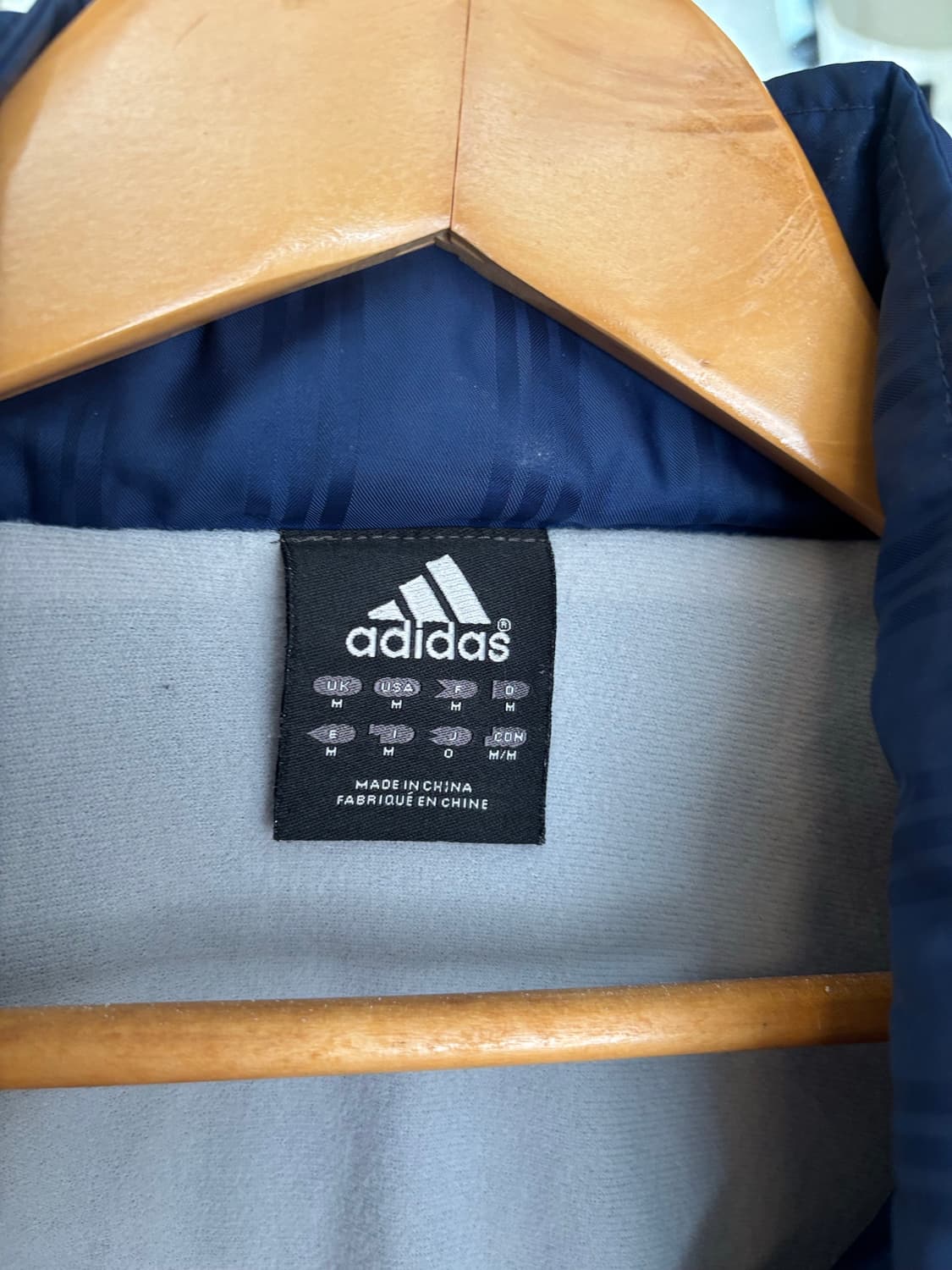 아디다스 네이비 3선 트랙 자켓 상품이미지5