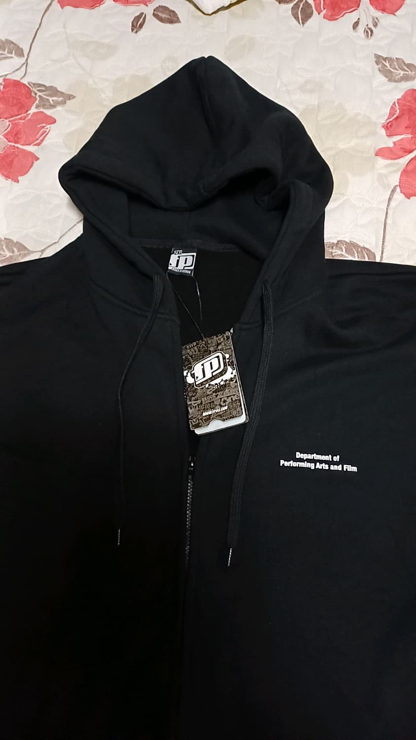 중앙대 예술대학원 미사용 기모후드집업 빅사이즈120 가슴65 기장83 상품이미지4