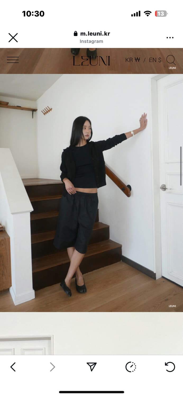 Dally Slim Hug Top_Black 상품이미지3